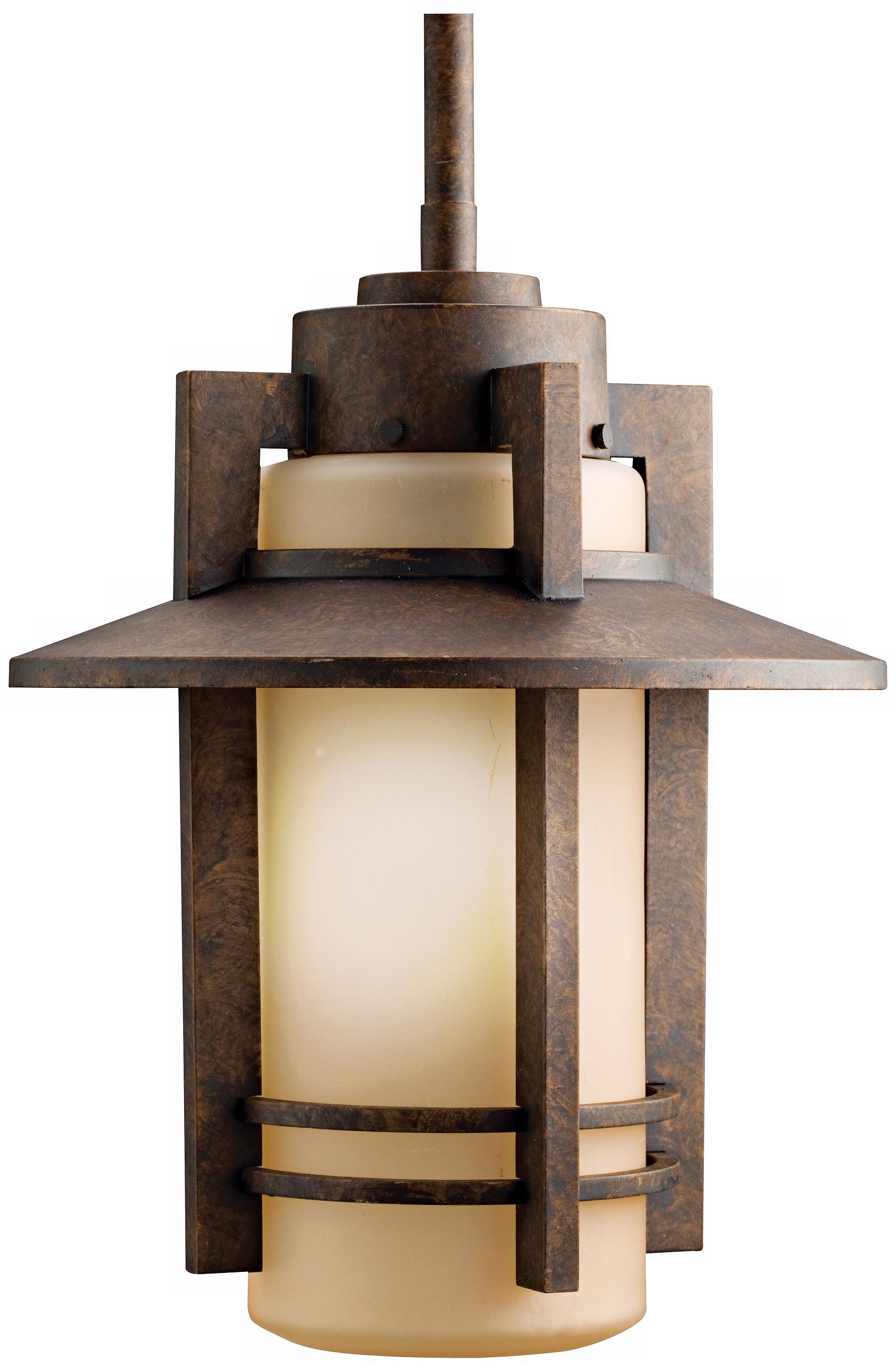 Kichler Aged Bronze 11" Wide Outdoor Hanging Light