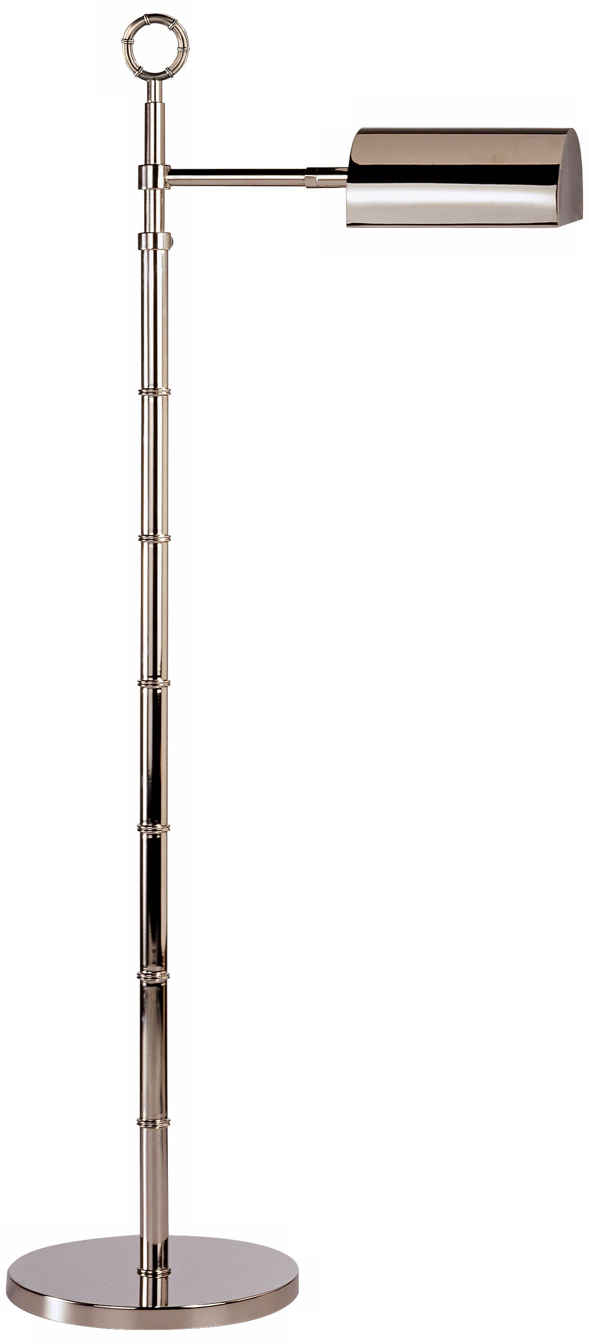 Robert Abbey Meurice Polished Nickel Pharmacy Floor Lamp
