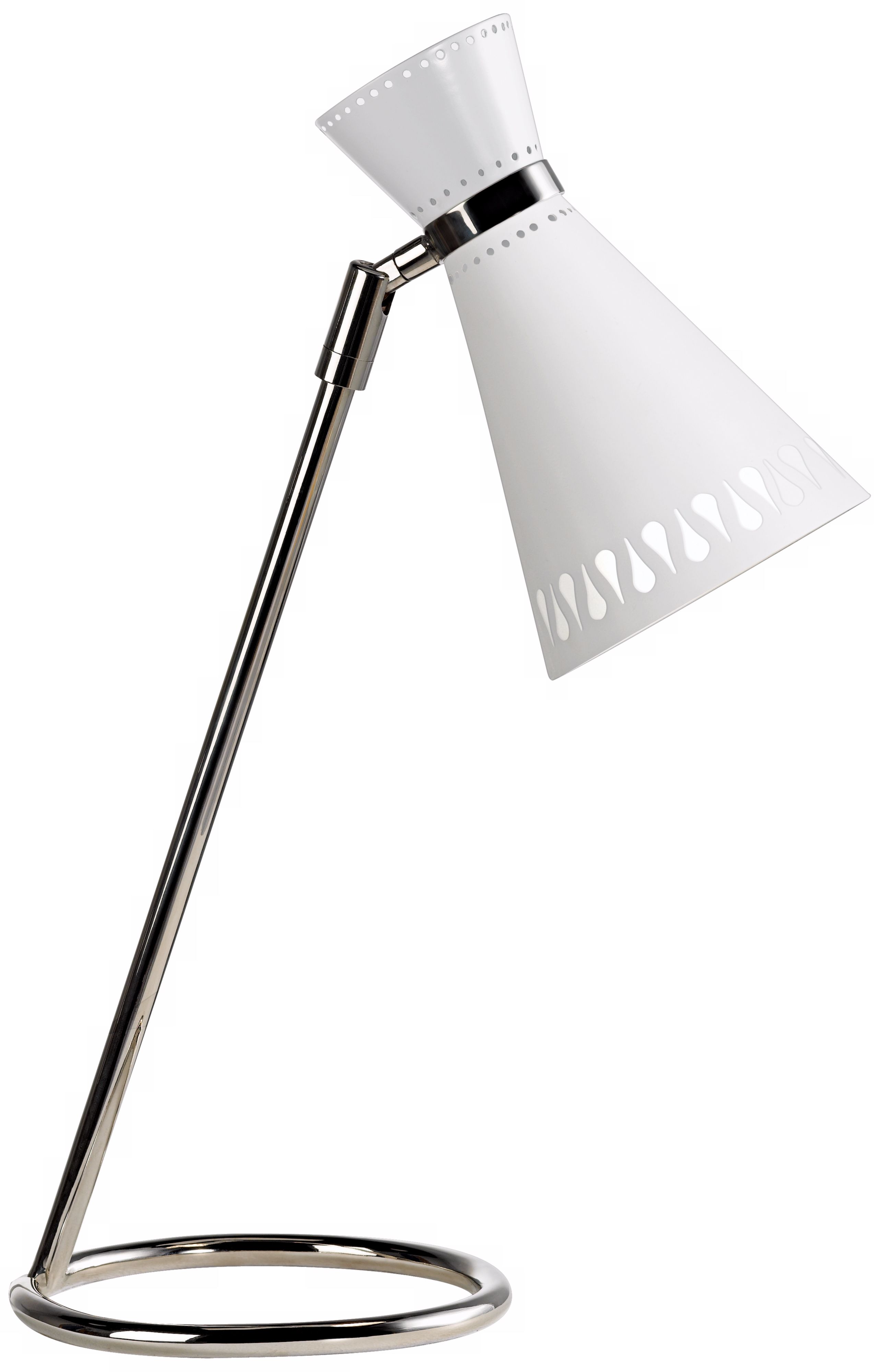 Robert Abbey Havana Polished Nickel Task Desk Lamp