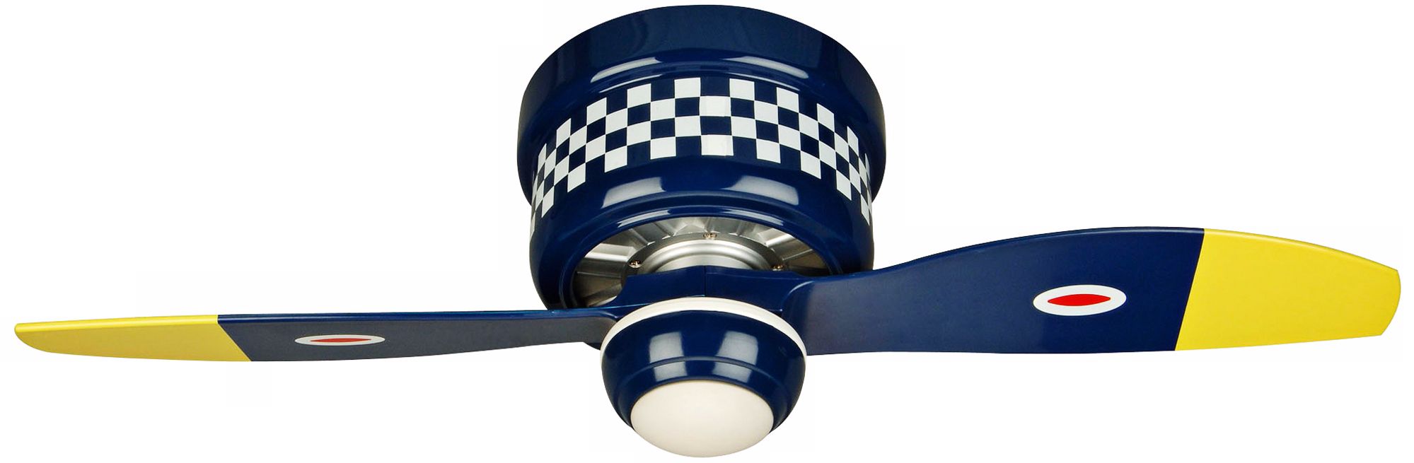 42" Craftmade Black Sheep Warplane Hugger Ceiling Fan