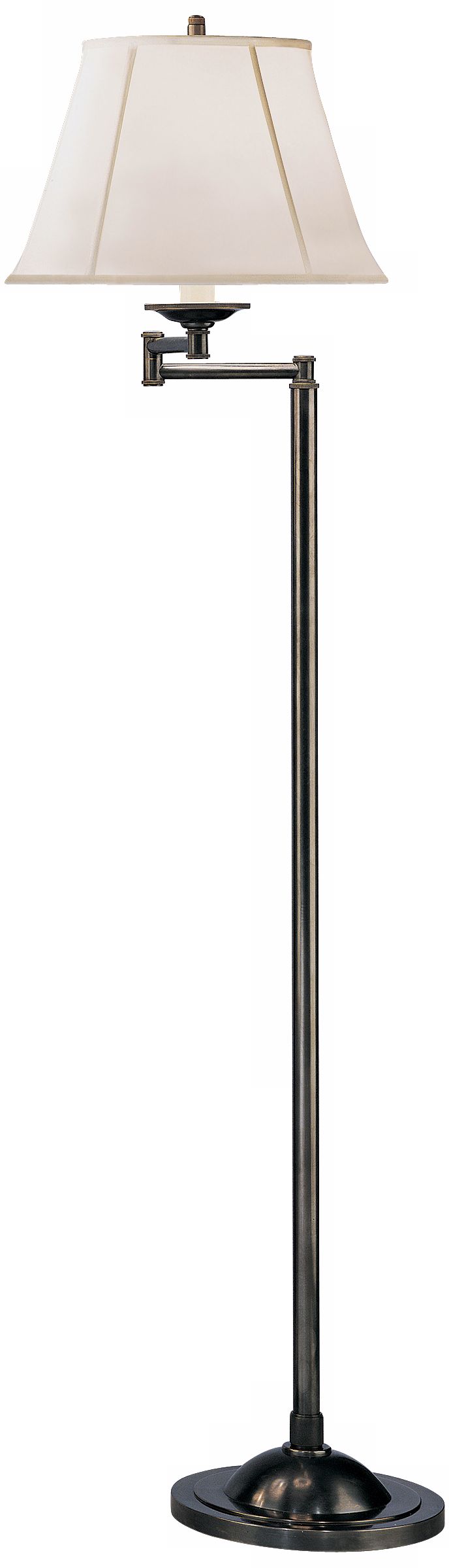 Robert Abbey Alvin Bronze Swing Arm Floor Lamp