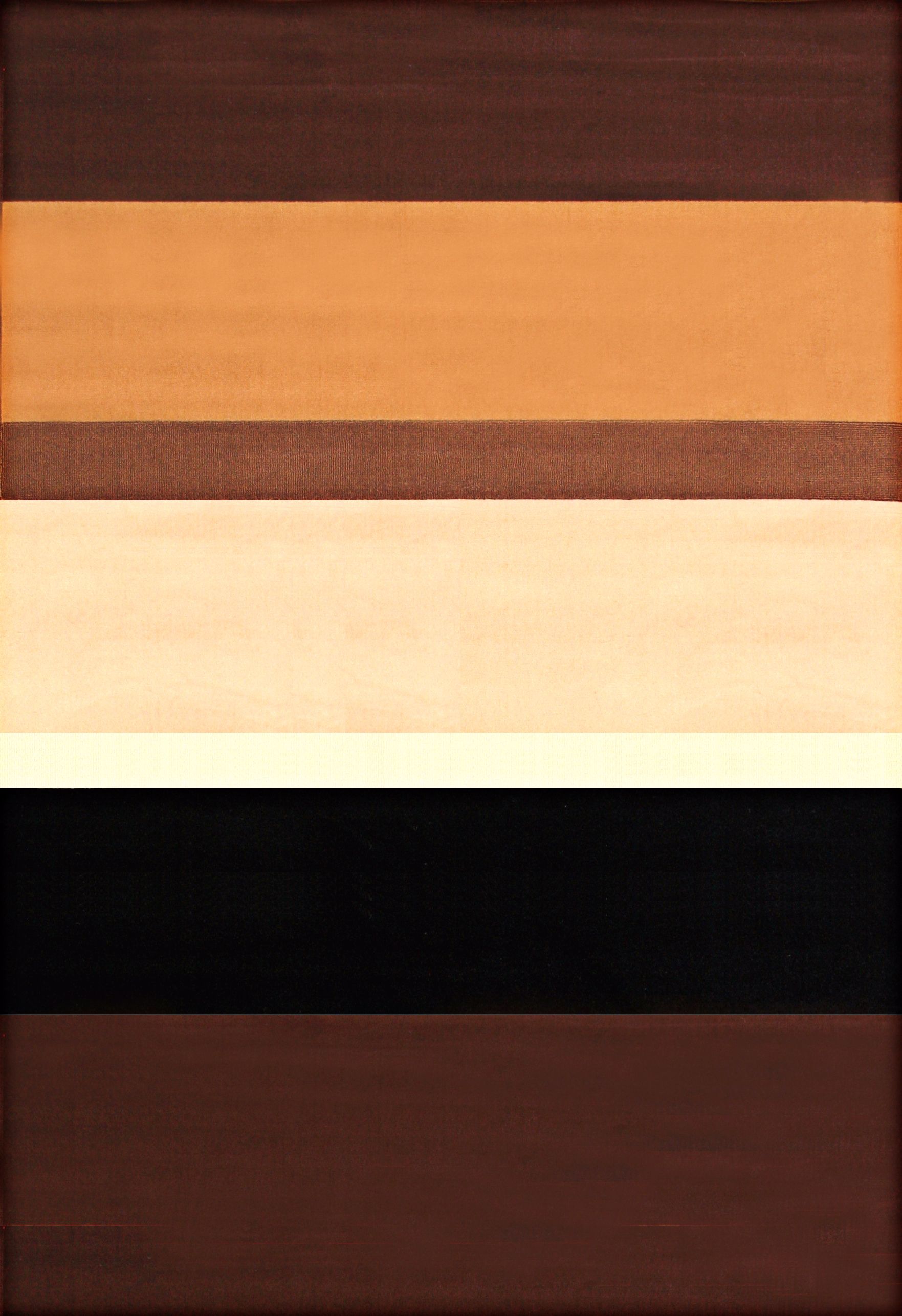 Earthen Brown Stripe Area Rug
