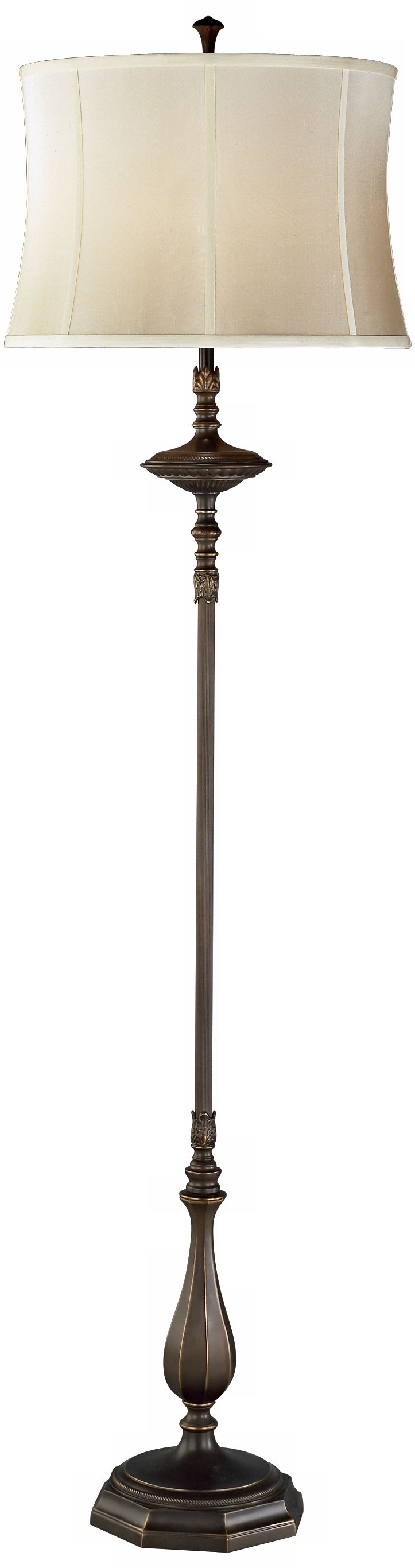 Robert Abbey Elliott Bronze Petite Club Floor Lamp
