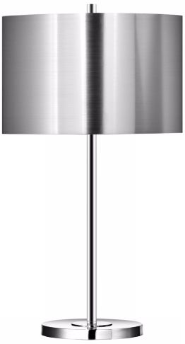 Melina Chrome Plated Shade Table Lamp