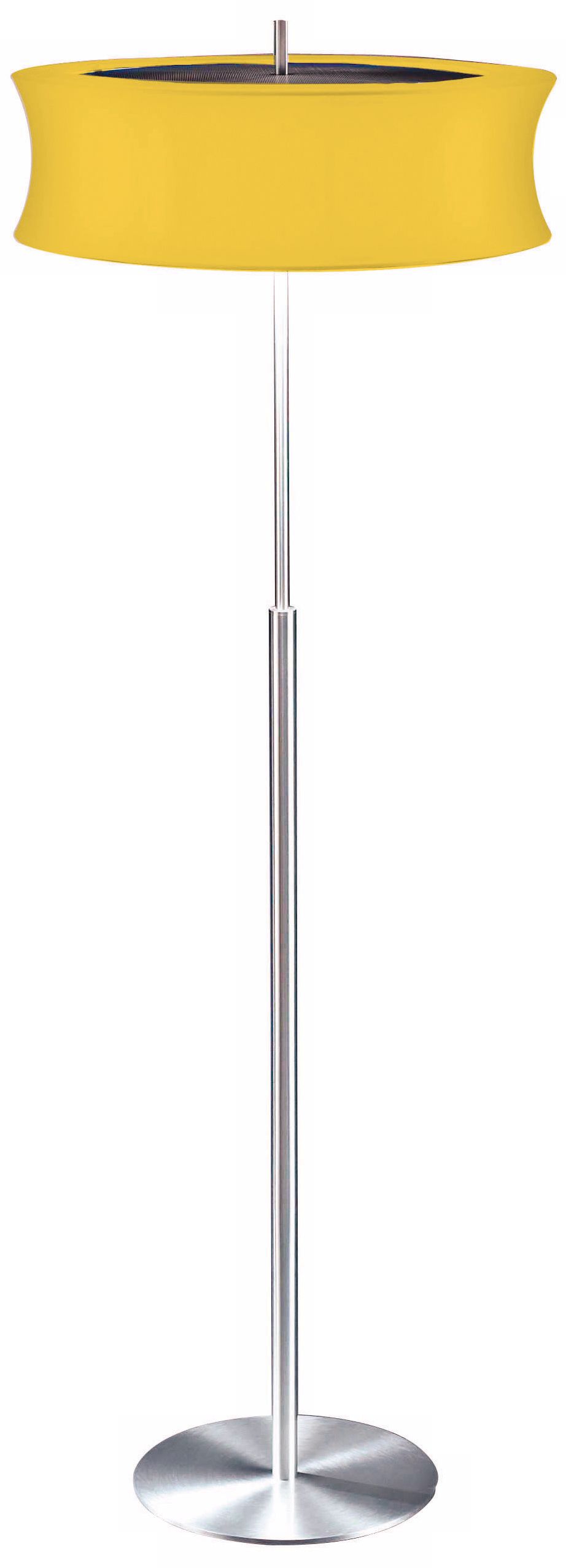 Sonneman Lightweights Series Yellow Round Floor Lamp