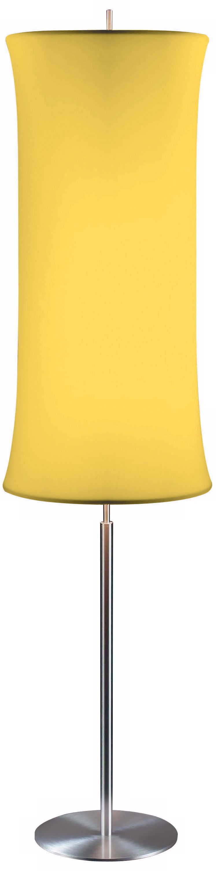 Sonneman Lightweights Series Yellow Cylinder Floor Lamp