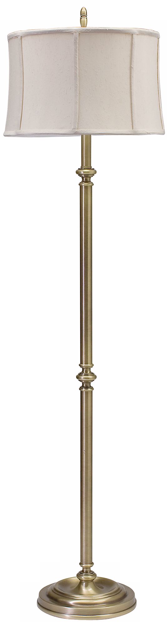 House of Troy Coach Floor Lamp Antique Brass