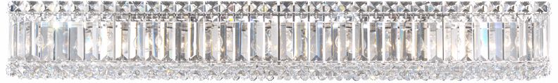 Schonbek Quantum Collection 35 1/2" Wide Crystal Bath Light