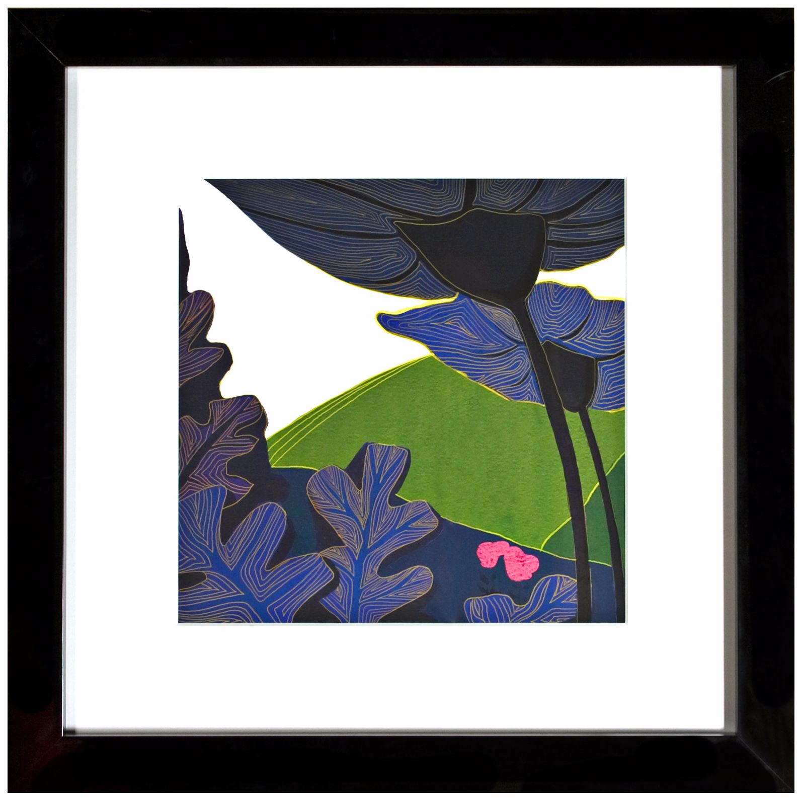 Walt Disney Alice in Wonderland I Print Framed Wall Art (J2749)