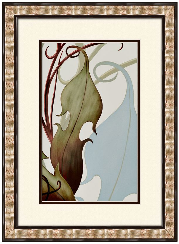 Walt Disney Melody Time Leaves II Framed 30" High Wall Art (J2761)