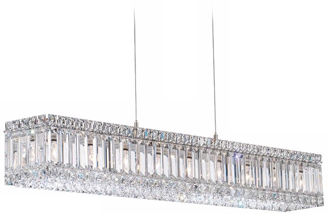 Schonbek Quantum Collection 35 1/2" Wide Crystal Pendant