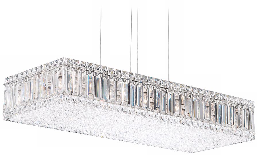 Schonbek Quantum Collection 29 1/2" Wide Crystal Pendant