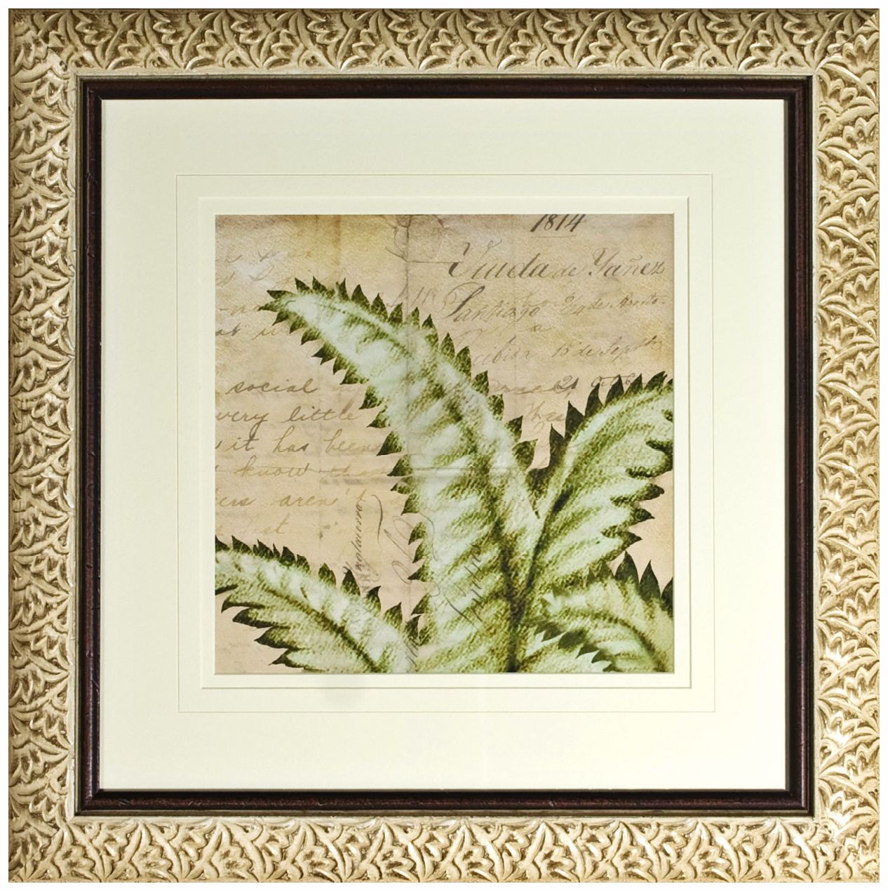Disney Fantasia Nutcracker Suite Ferns 2 23" Square Wall Art