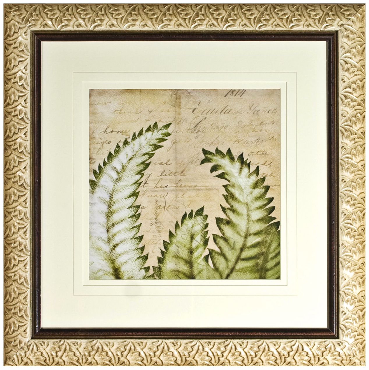 Disney Fantasia Nutcracker Suite Ferns 1 23" Square Wall Art