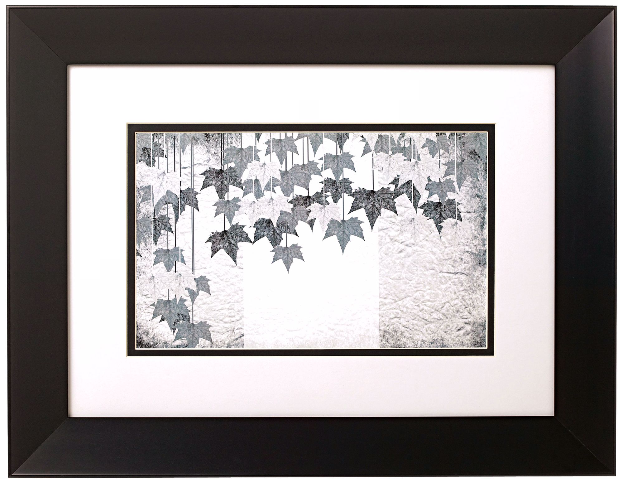 Walt Disney Sleeping Beauty Leaves White Framed Wall Art