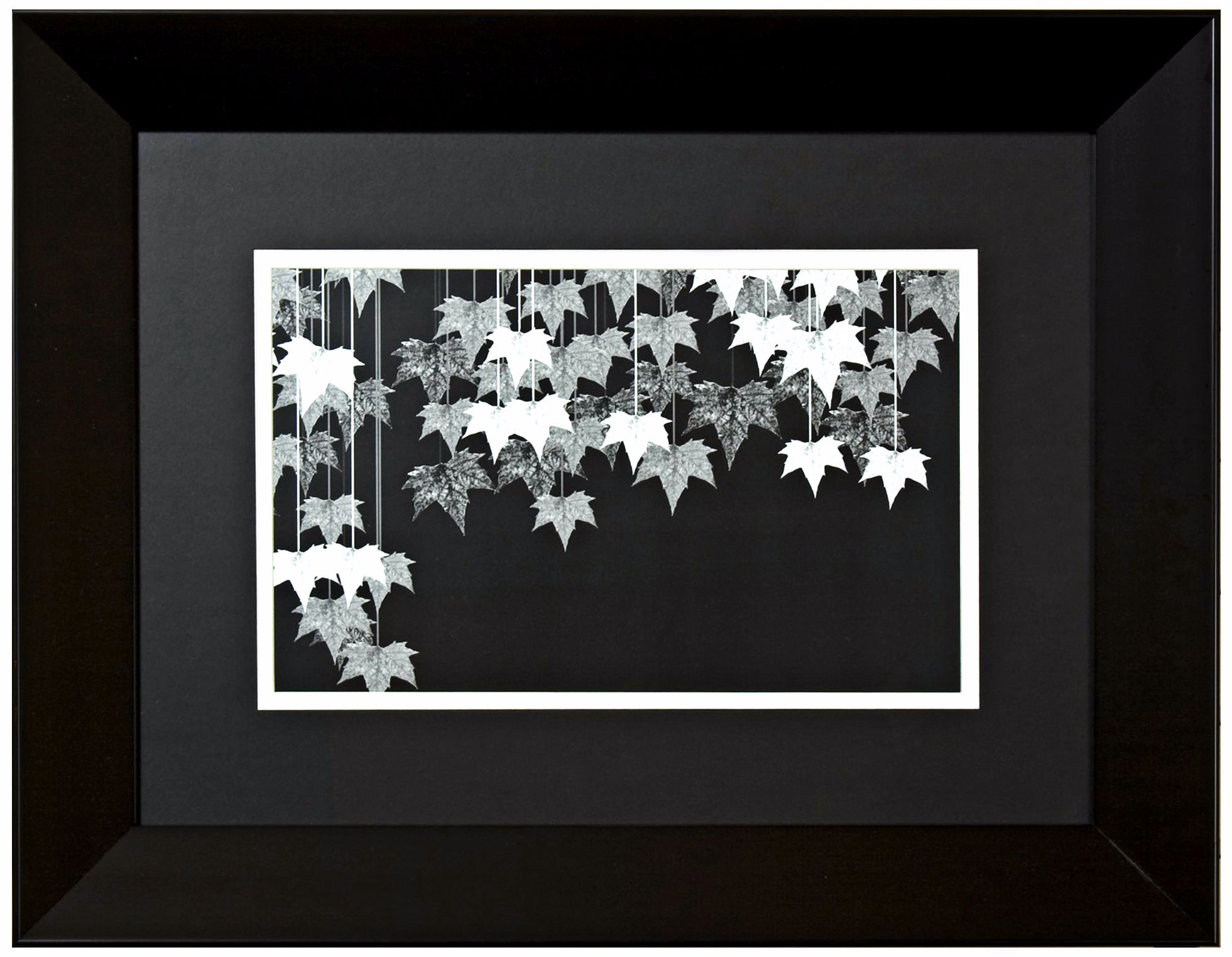 Walt Disney Sleeping Beauty Leaves Print Framed Wall Art