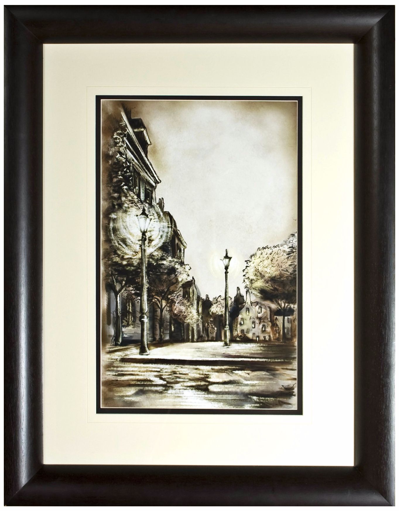 Walt Disney The Aristocats Street Scene 30" High Wall Art