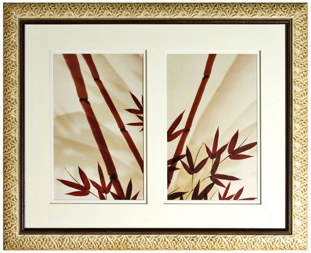 Walt Disney Mulan Bamboo Shoots Framed 33" Wide Wall Art