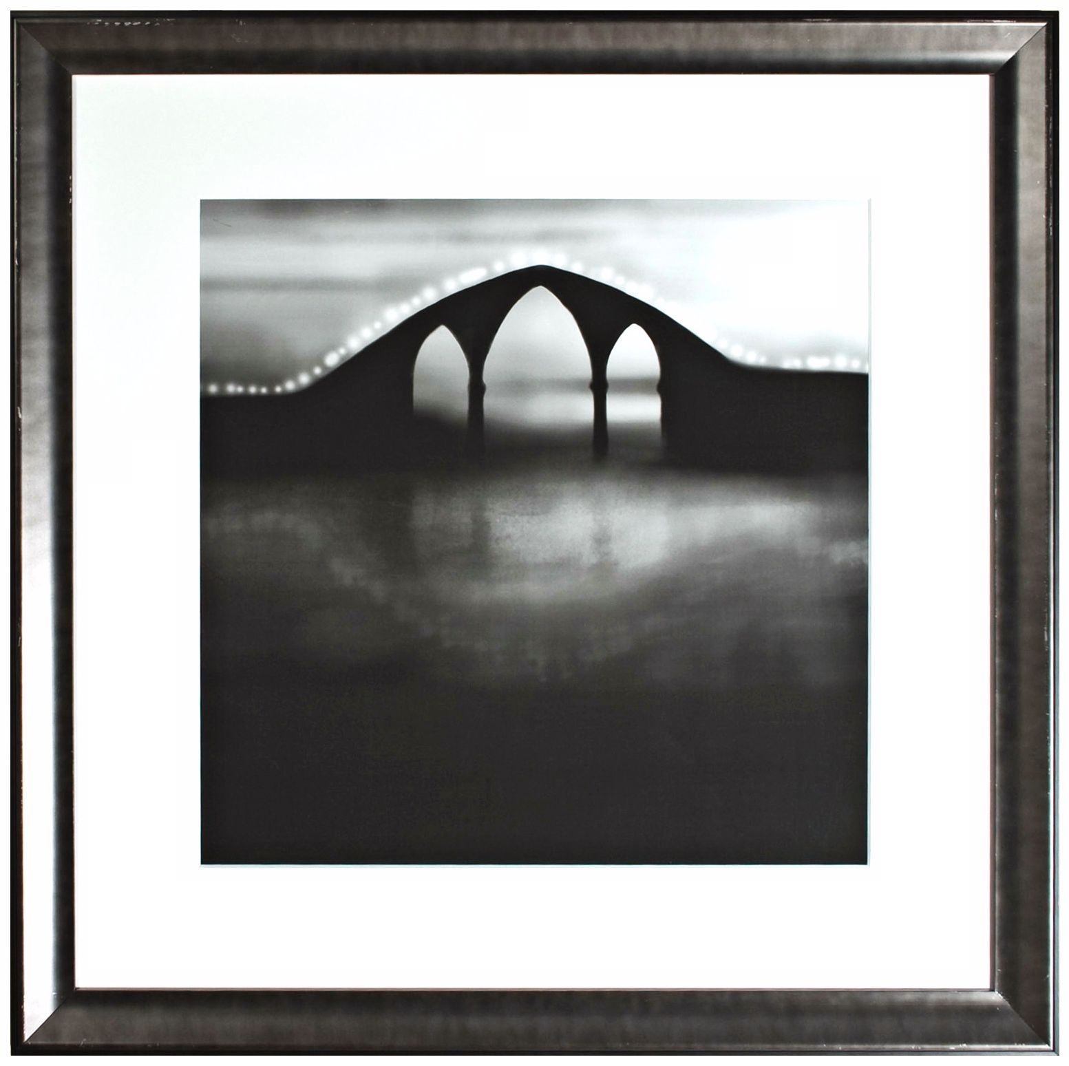 Walt Disney Fantasia Arched Bridge Framed 34" Wide Wall Art