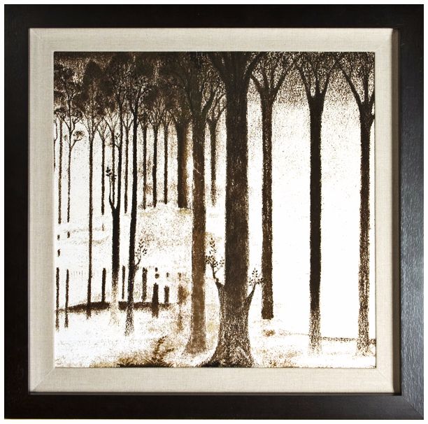 Walt Disney Fantasia Calm Forest I Framed 33" Wide Wall Art (J2910)
