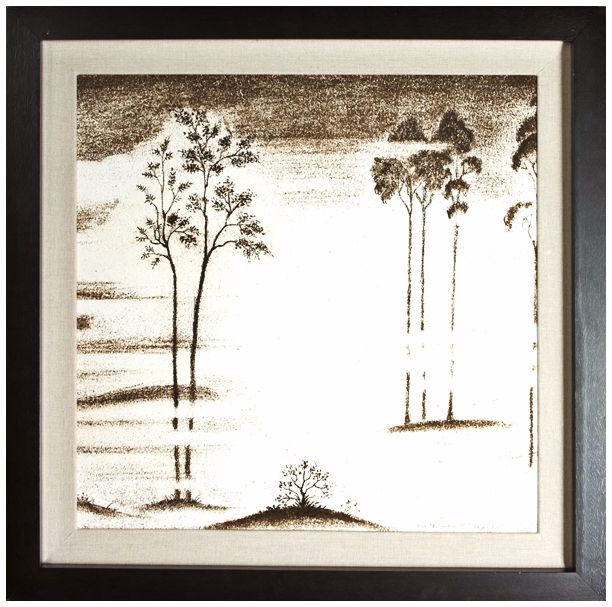 Walt Disney Fantasia Calm Forest II Print Framed Wall Art (J2911)