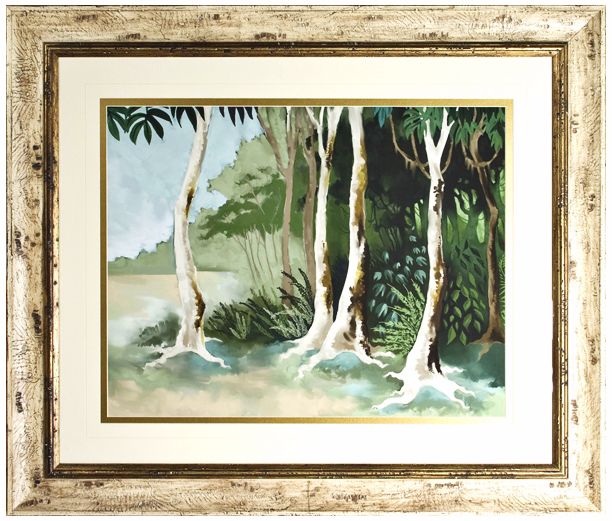 Walt Disney The Jungle Book Print Framed 41" Wide Wall Art