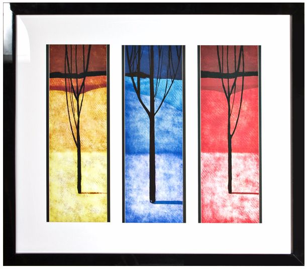 Walt Disney 101 Dalmatians Trees Framed 50" Wide Wall Art