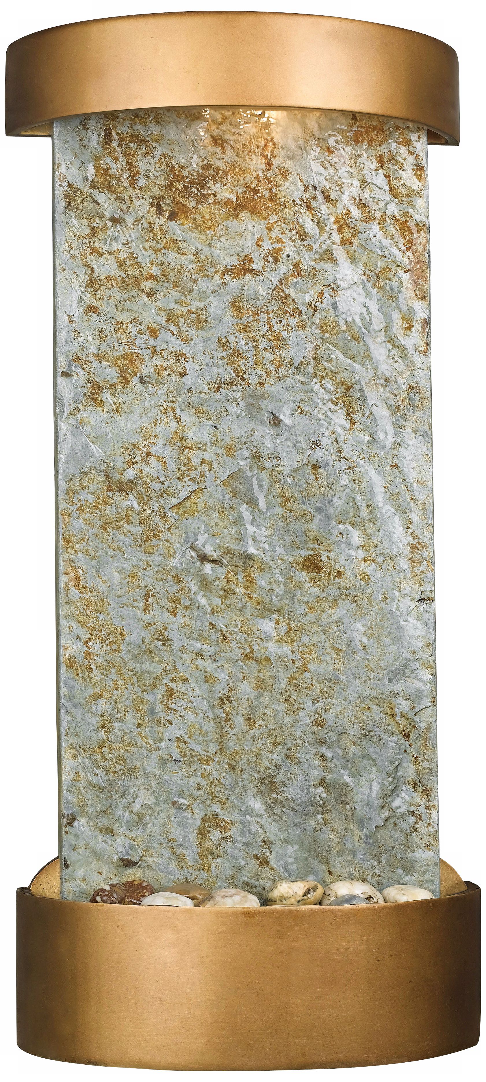 Kenroy Home Midstream Lighted Wall and Table Fountain