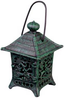 Cast Iron House Candle Holder J3141