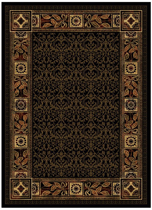 Organic Tempo Tobacco Area Rug