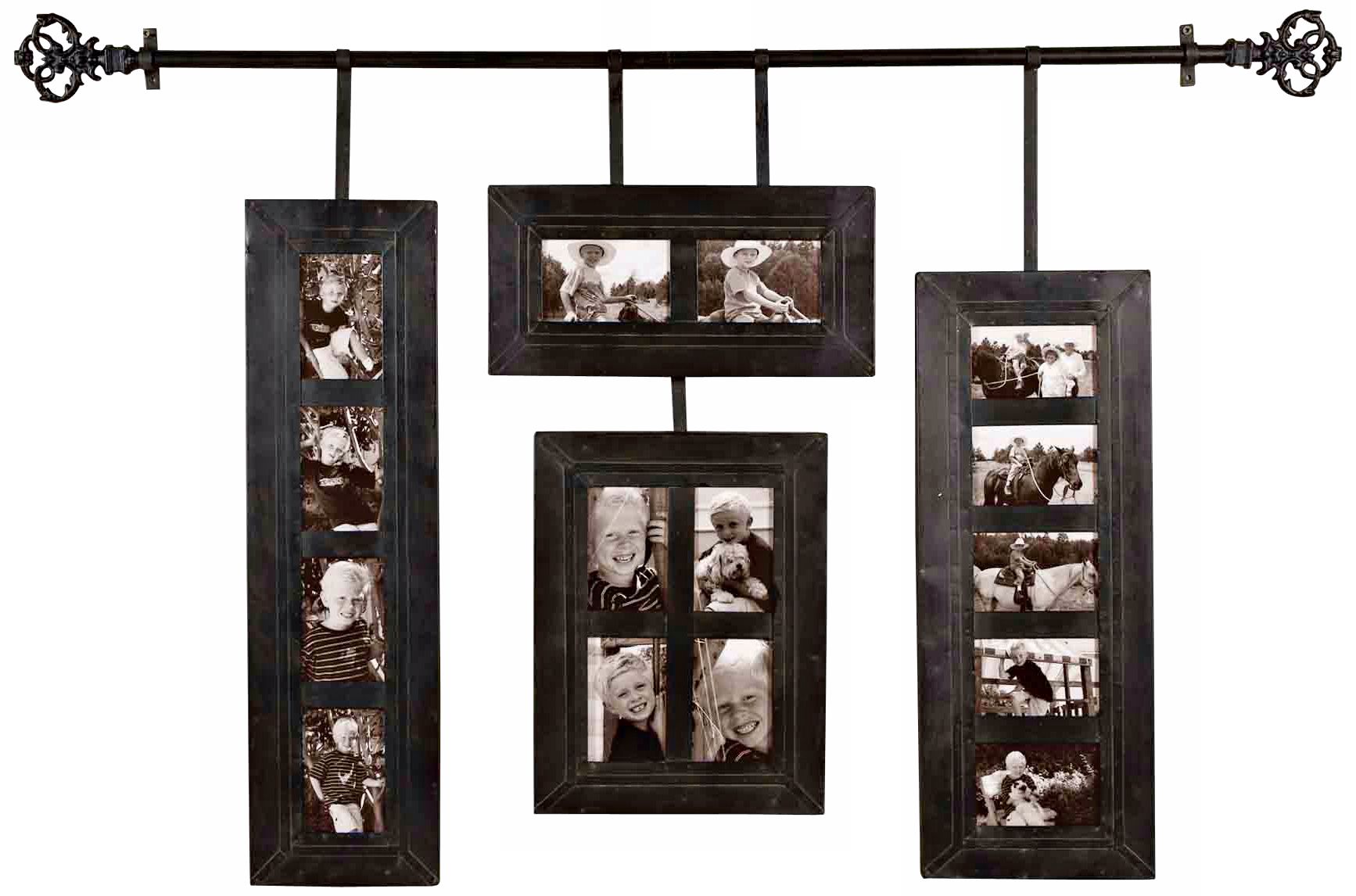 Uttermost Hand-Forged Hanging Photo Frames