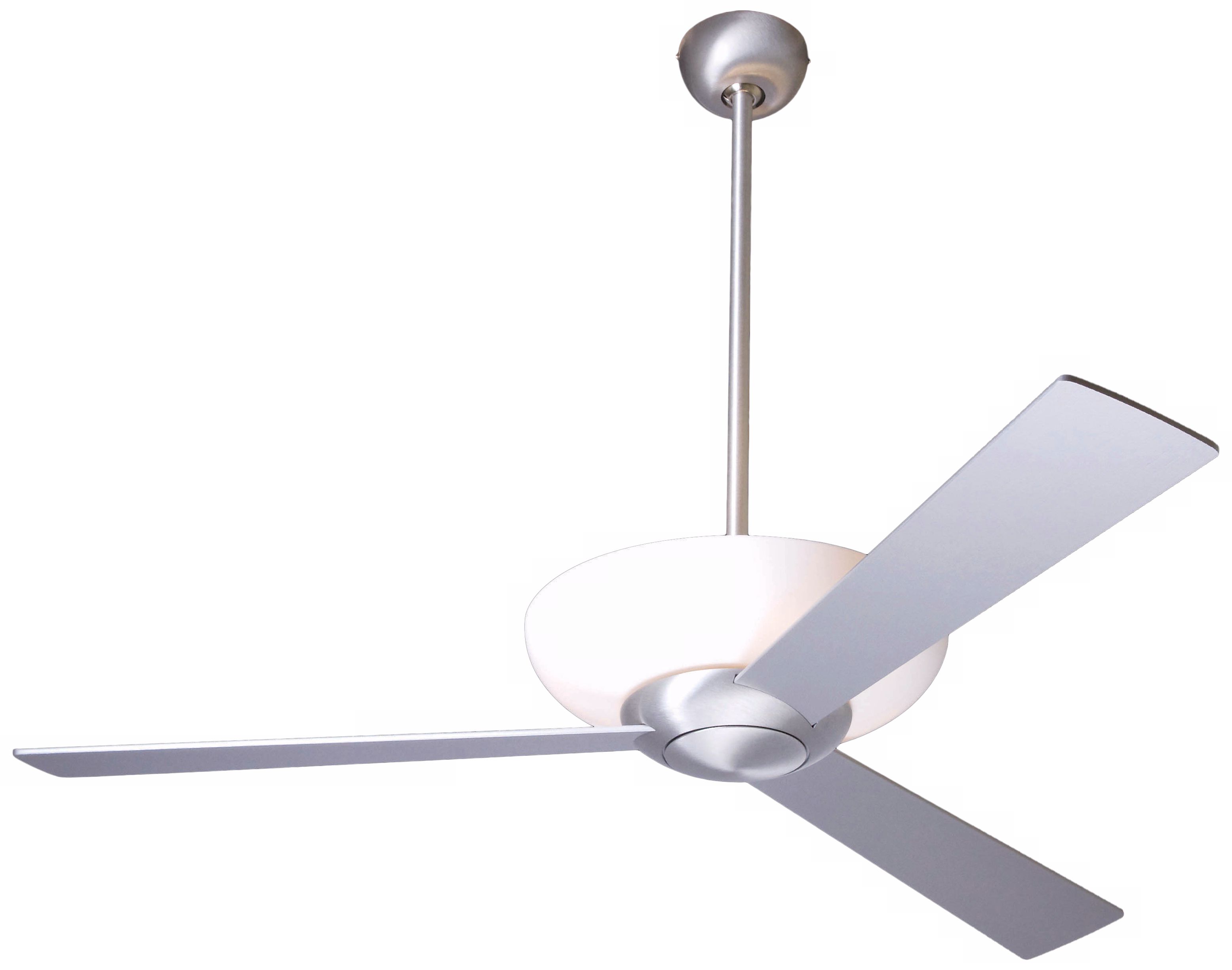 52" Aluminum Finish Aurora with Uplight Ceiling Fan