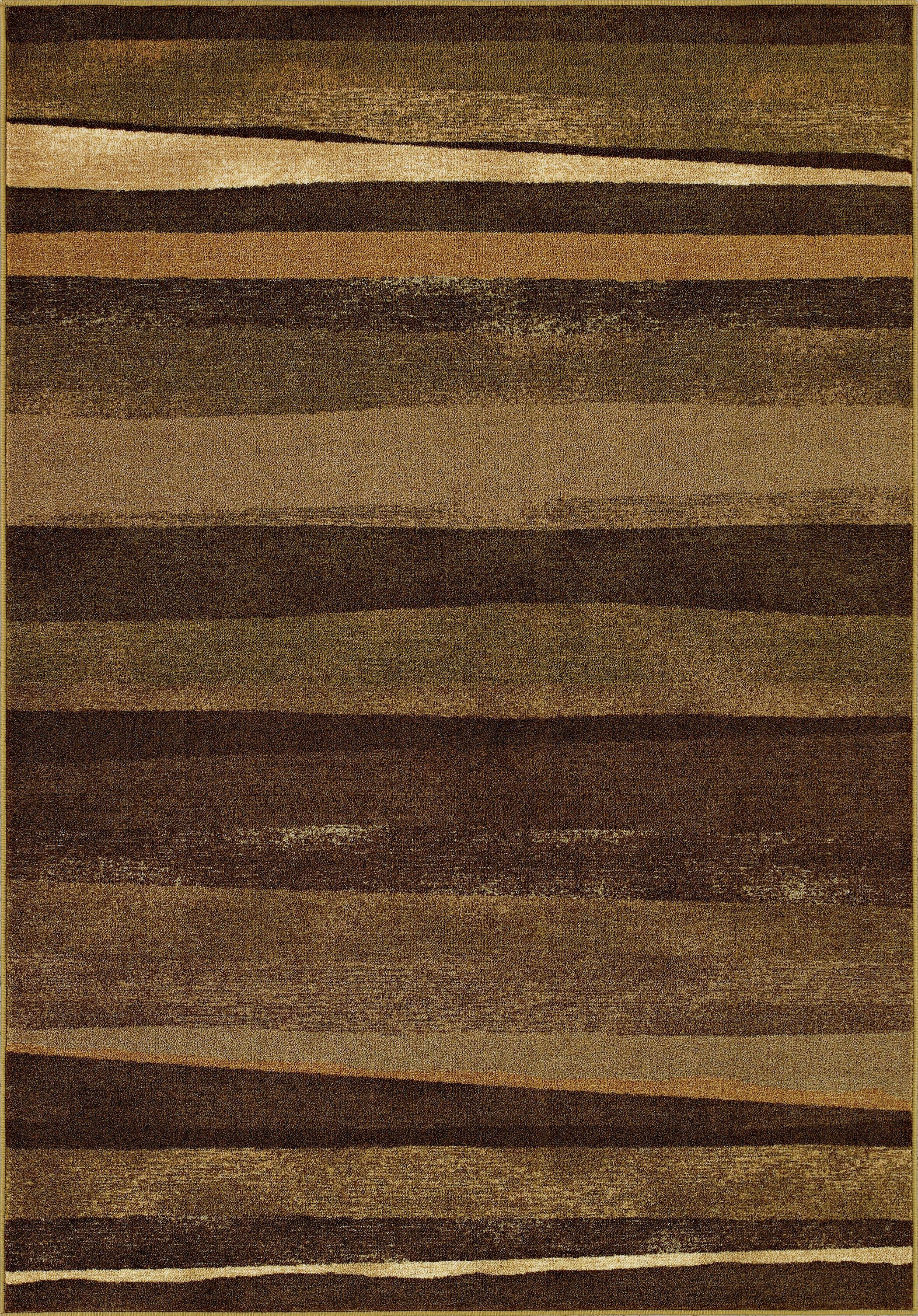 Elemental Composition Olive Area Rug