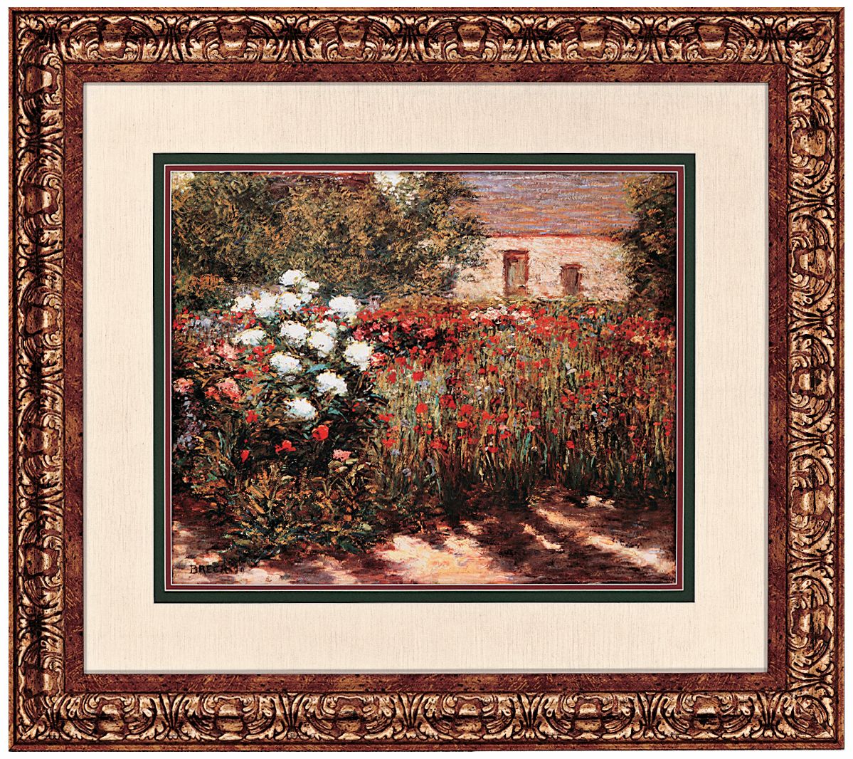 Garden at Giverny 35" Wide Wall Art
