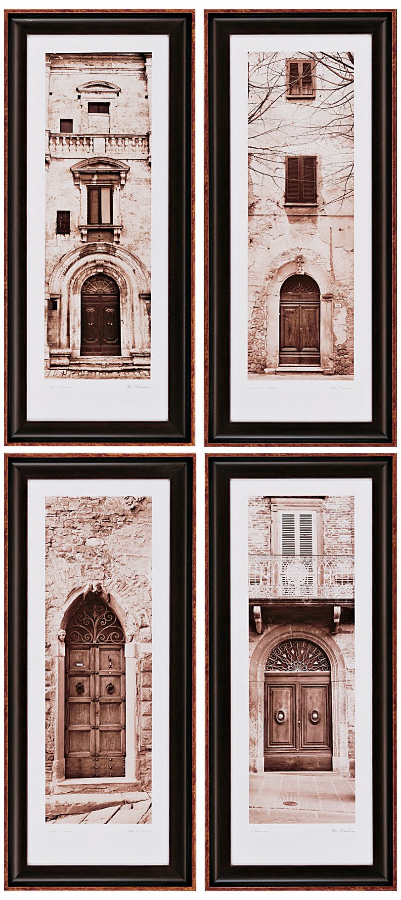 Set of 2 Forest Figures Framed Wall Art