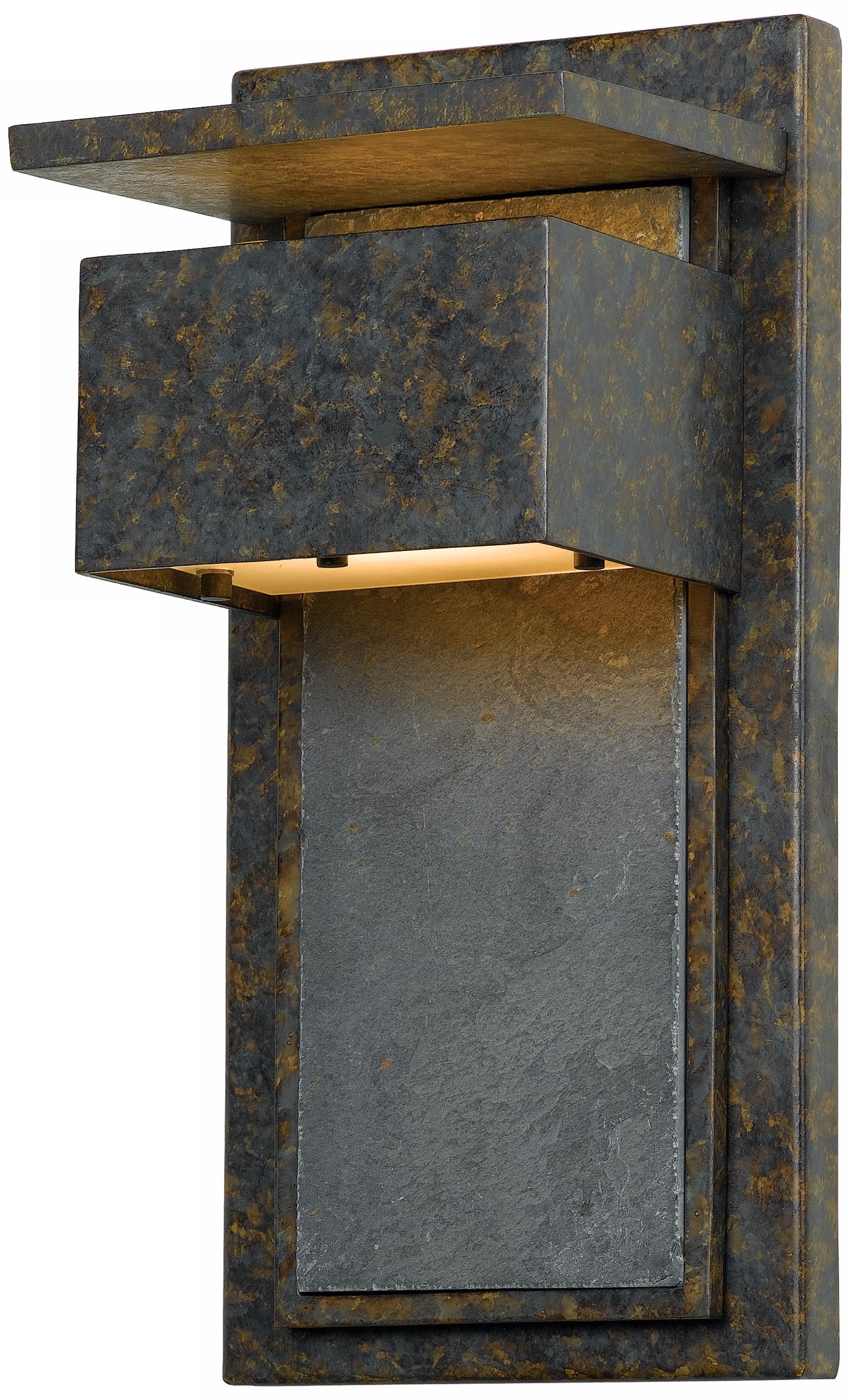 Zephyr Collection Slate 16" High Outdoor Wall Light