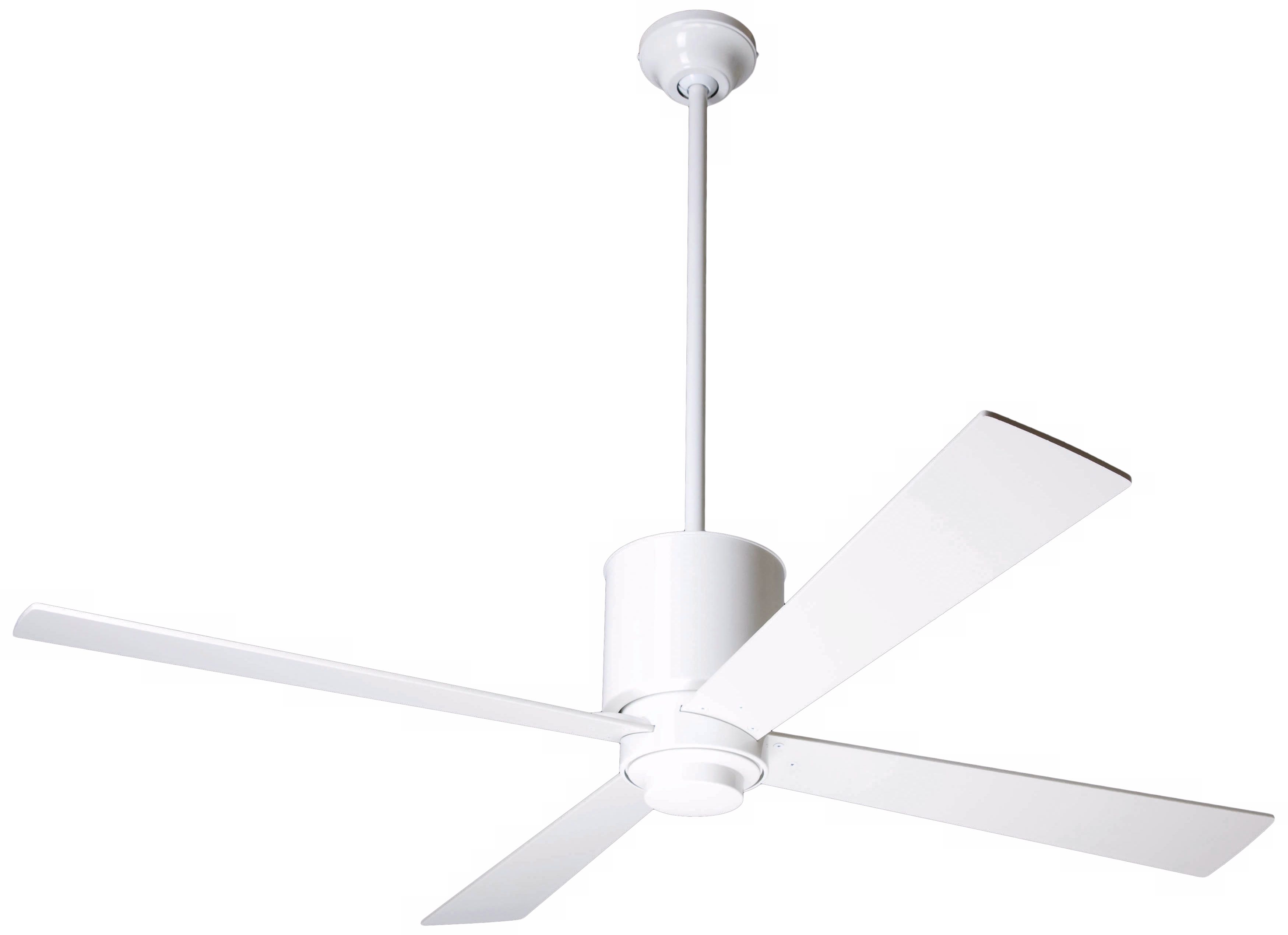52" Lapa Gloss White Ceiling Fan