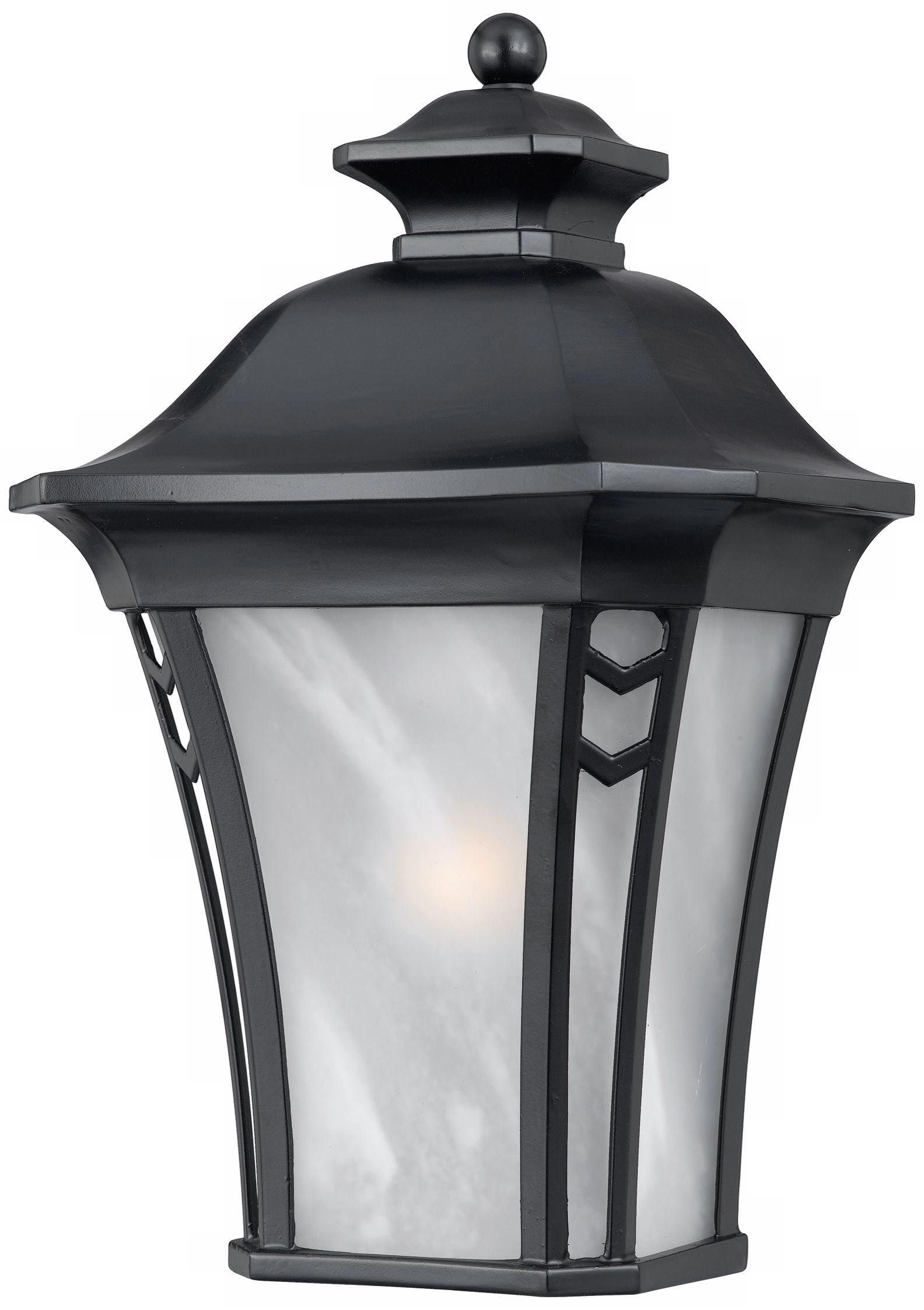 Norfolk Collection Black 13 1/2" High Outdoor Wall Light
