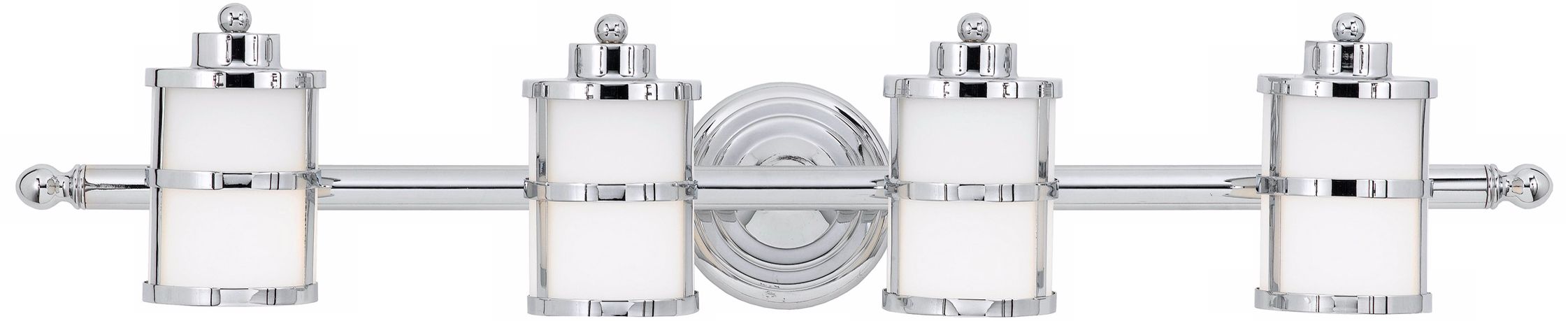 Tranquil Bay Collection 34" Wide Bathroom Light Fixture