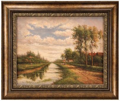 Scottish Morning Print 28" Wide Wall Art