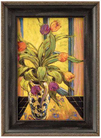 Tulips Print 10" High Wall Art