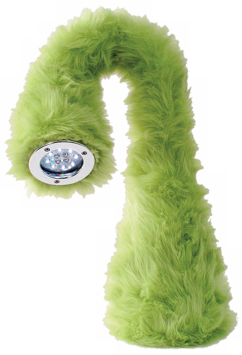 Little Monster Green Bendable LED Desk Lamp