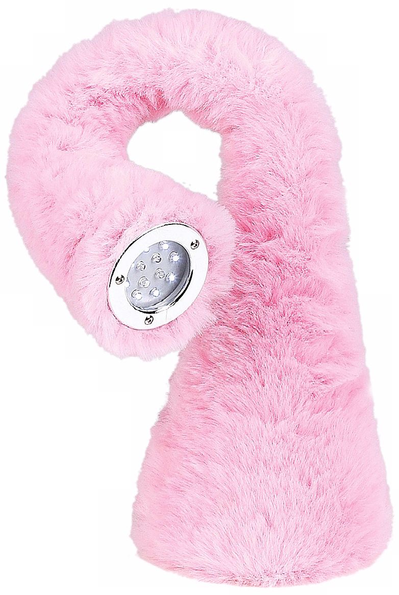 Little Monster Pink Bendable LED Desk Lamp
