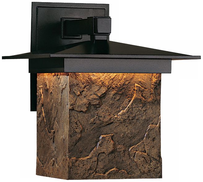 Hubbardton Forge Lightfall 11 3/4" High Dark Sky Wall Light