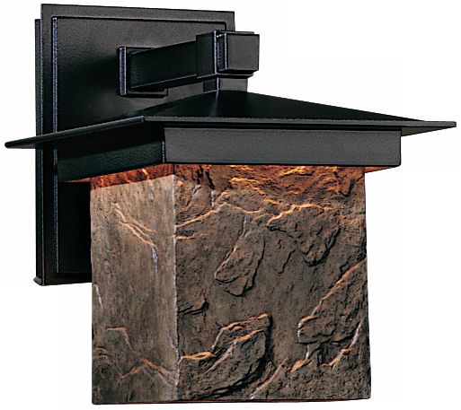 Hubbardton Forge Lightfall 9 1/2" High Dark Sky Wall Light