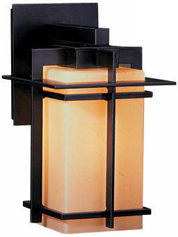 Hubbardton Forge Tourou CFL 11 1/2" High Outdoor Wall Light