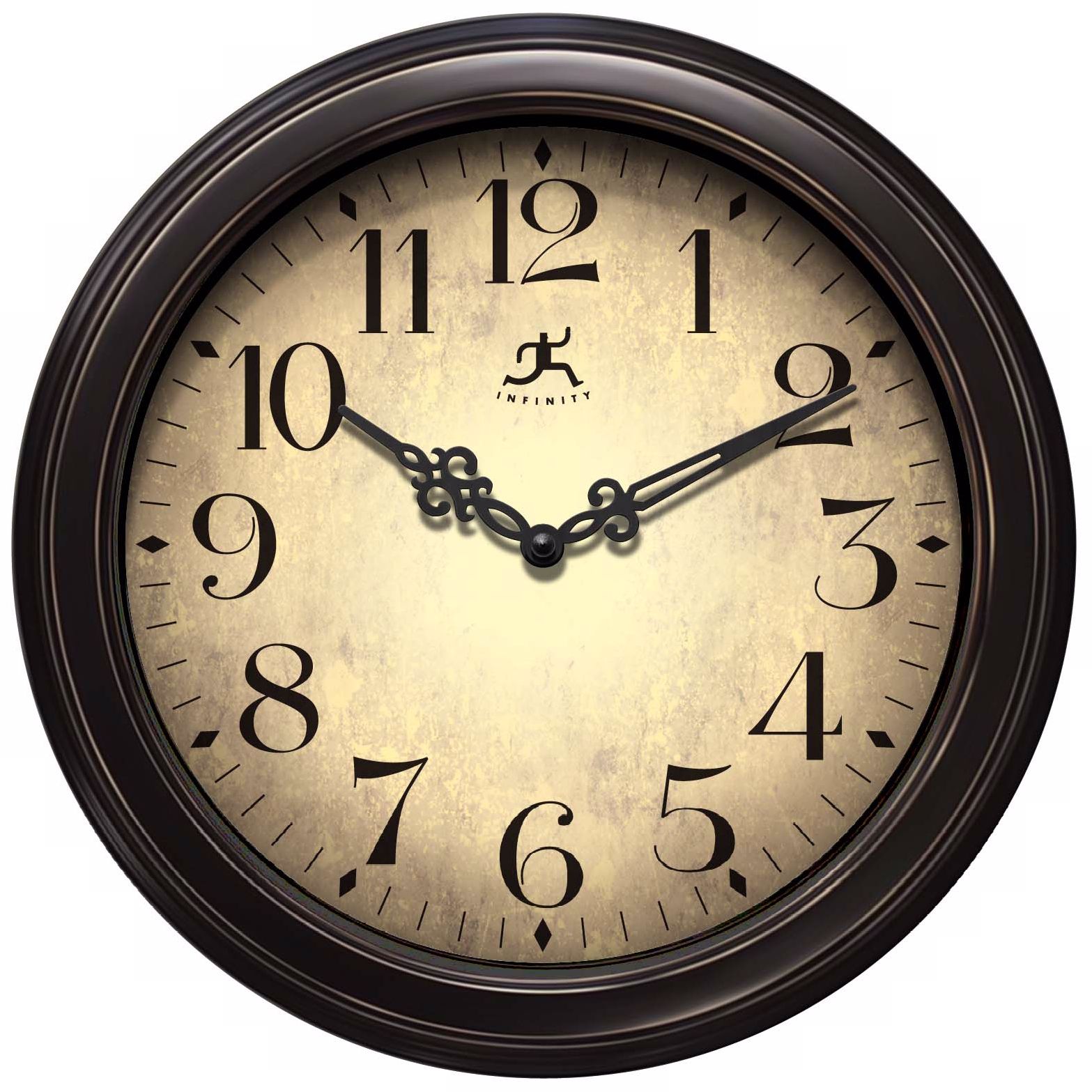 The Precedent 12" Wide Wall Clock