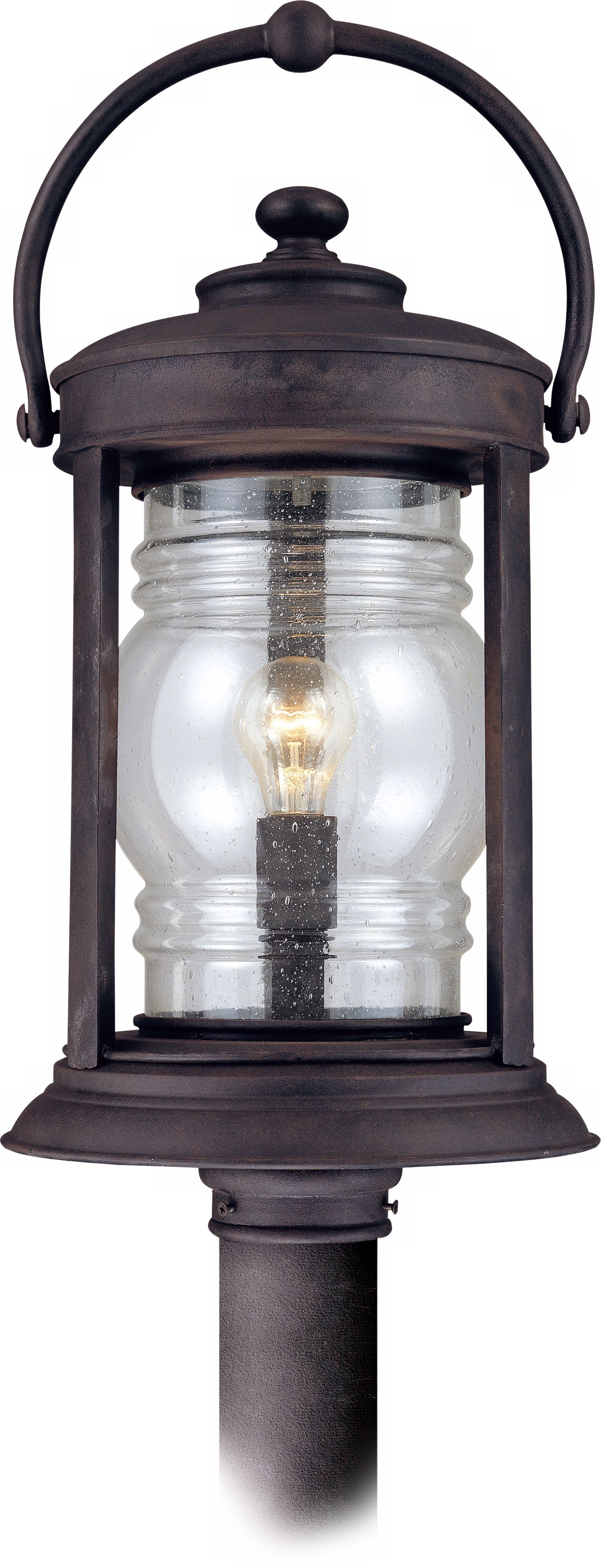 Station Square Collection 24" High Outdoor Post Light