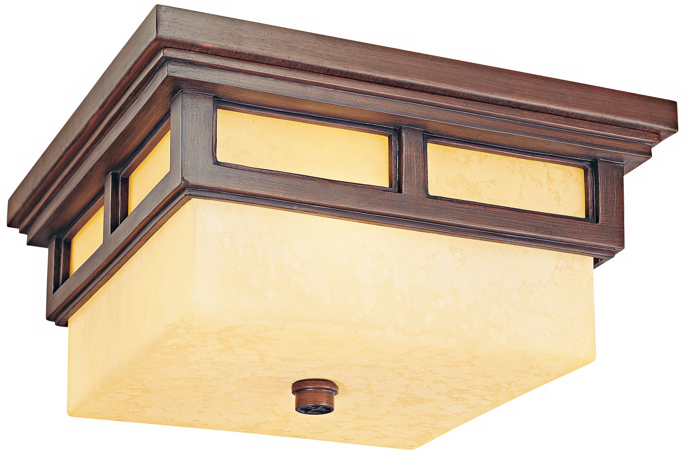 Cottage Grove 13" Wide Indoor - Outdoor Ceiling Light