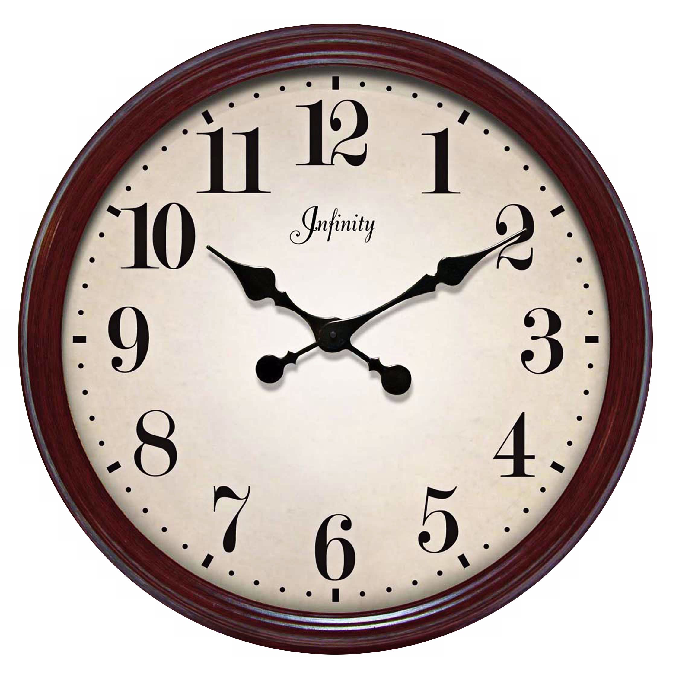 The Allure 24 1/2" Wide Wall Clock
